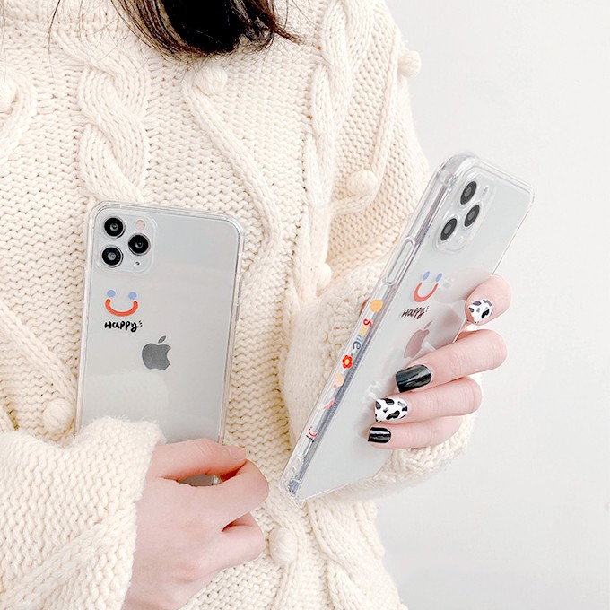 Ốp lưng iphone Emoji happy in viền trong chống ố 6/6plus/6s/6splus/7/7plus/8/8plus/x/xr/xs/11/12/13/pro/max/plus/promax | BigBuy360 - bigbuy360.vn