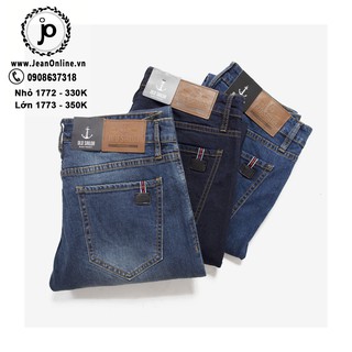 Skinny Jean nam kiểu viền túi (MS 1772 - 1773) quần bò, thời trang nam, quần jean ngoại cỡ
