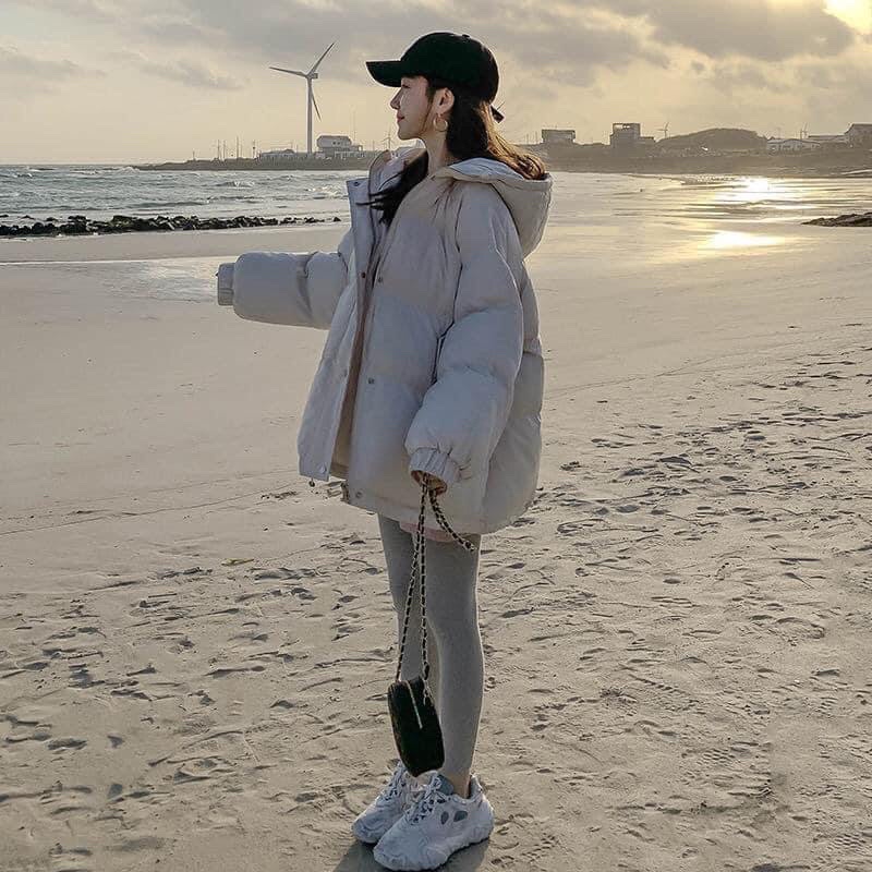 Áo khoác hai lớp dày ấm săn trái mùa