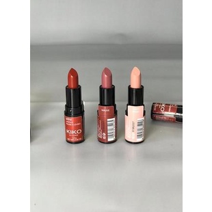 Son Kiko mini - Son lì mini: hồng nude, hồng đất, đỏ nâu, Tím - Italy