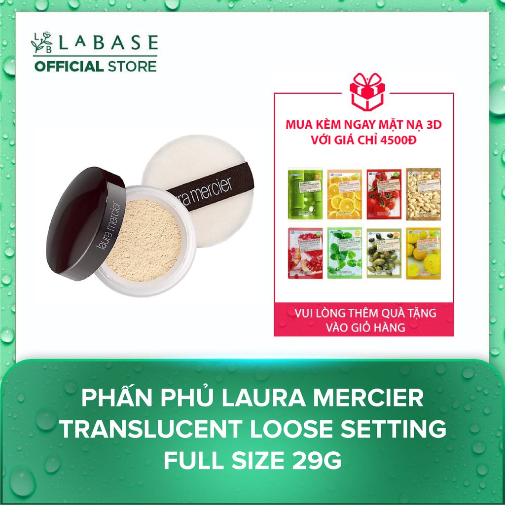 Phấn Phủ Laura Mercier Translucent Loose Setting Full size 29g