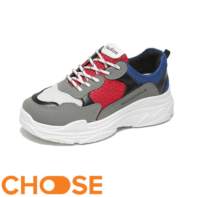 Giày Nữ Thể Thao Sneaker Choose Độn Đế ULZANG Tăng Chiều Cao Phối Màu Cá Tính G26K6 | BigBuy360 - bigbuy360.vn