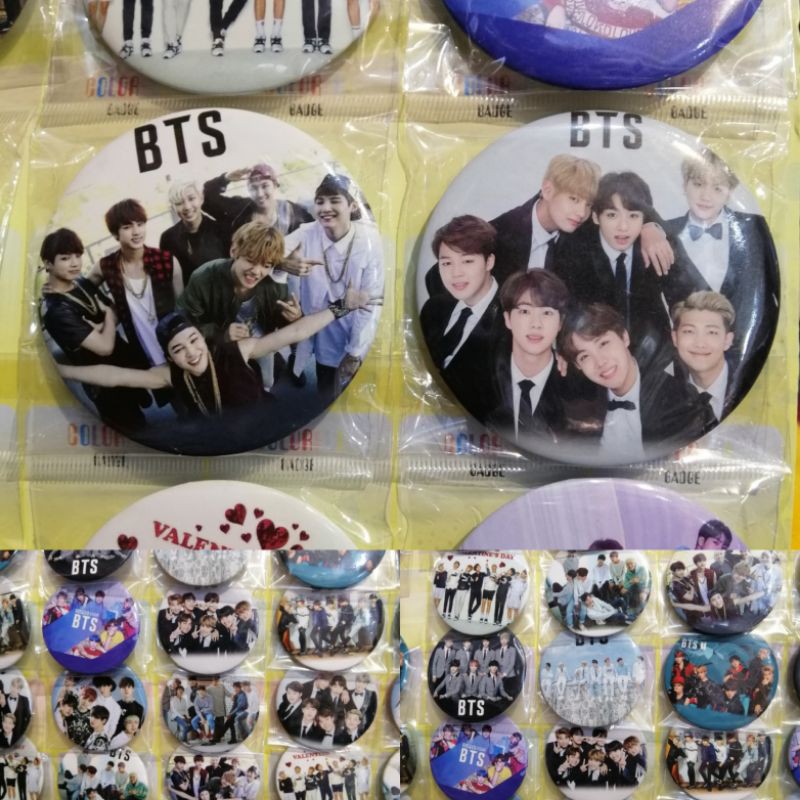 HUY HIỆU CÀI ÁO BTS