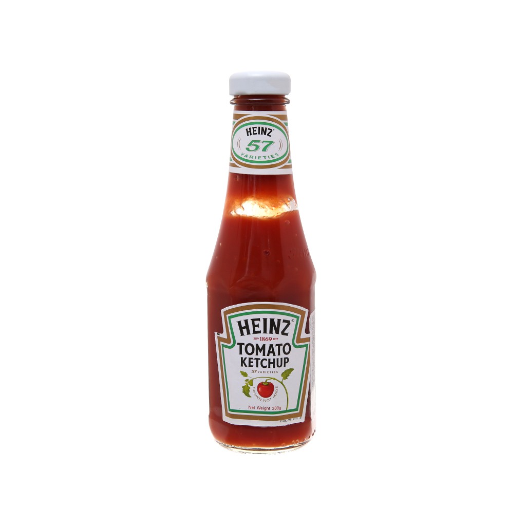 Tương cà Heinz Tomato Ketchup chai thủy tinh 300g