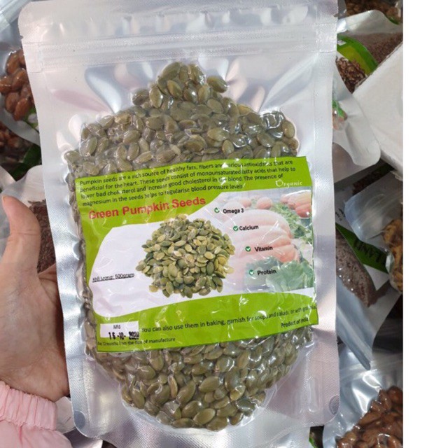Nhân hạt Bí Xanh sống (500g)