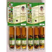 Dầu lăn 22 Vị Thảo Dược OTOP Herbal Liquid Balm Yatim Brand Thái Lan