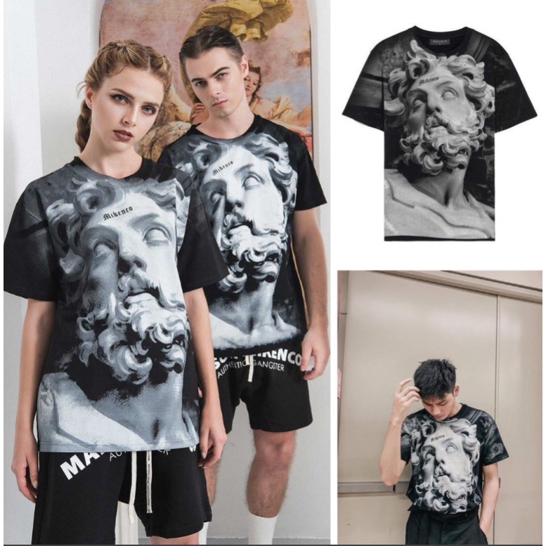 [FREESHIP ĐƠN TỪ 50K] Áo phông Nam Nữ Thần Zeus Streetwear Áo Thun Nam Form Rộng Basic Cotton Oversize