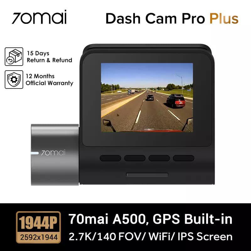 [kho sẵn sàng] Camera hành trình ô tô 70mai Dash Cam Pro Plus A500s và A500 Siêu Nét 1944P Tích hợp sẵn GPS - Phiên Bản | BigBuy360 - bigbuy360.vn