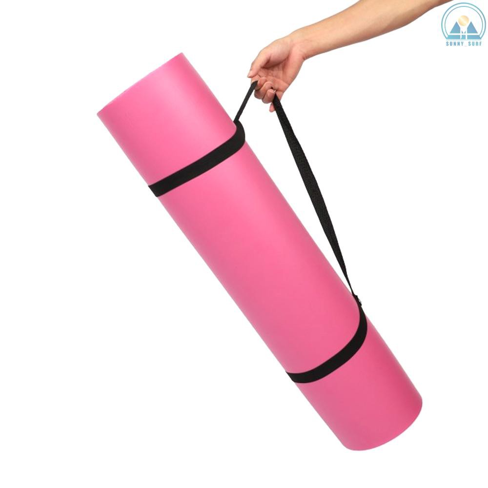 Sunny☀ 3PCS Yoga Equipment Set Yoga Mat Yoga Blocks Stretching Strap Yoga Beginner Exercise Set with Mat Storage Pouch and Strap