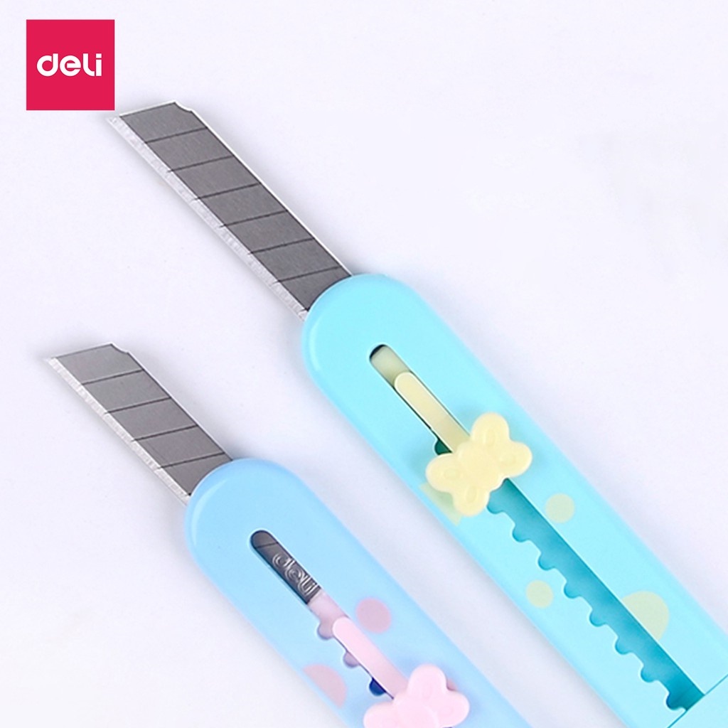 Deli Dao rọc giấy mini 55mm hình hoạt hình dễ thương