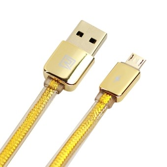 Dây cáp sạc Remax Gold IPHONE/ANDROID sạc siêu nhanh, siêu bền