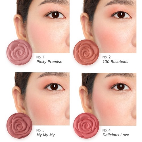 Phấn Má Hồng Mamonde Flower Pop Blusher Blossoming 8g