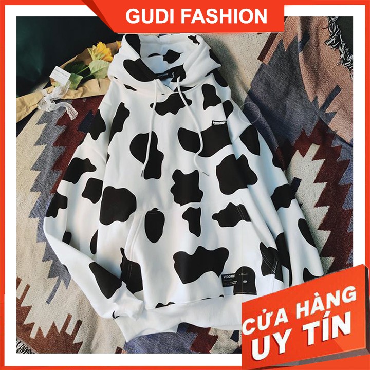 Áo Nỉ Hoodie Nữ Nam Bò Sữa Cao Cấp, Khoác Thun Nỉ - GUDI Chuyên Hàng Cao Cấp | BigBuy360 - bigbuy360.vn