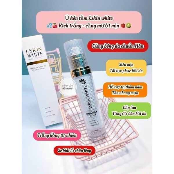 Ủ kén tằm FACE LSKIN WHITE