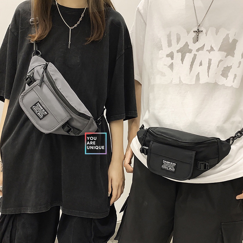 [MUA LIỀN TAY] Túi đeo hông UNISEX cho nam và nữ, phong cách thời trang, chống thấm nước, khoang túi rộng | BigBuy360 - bigbuy360.vn