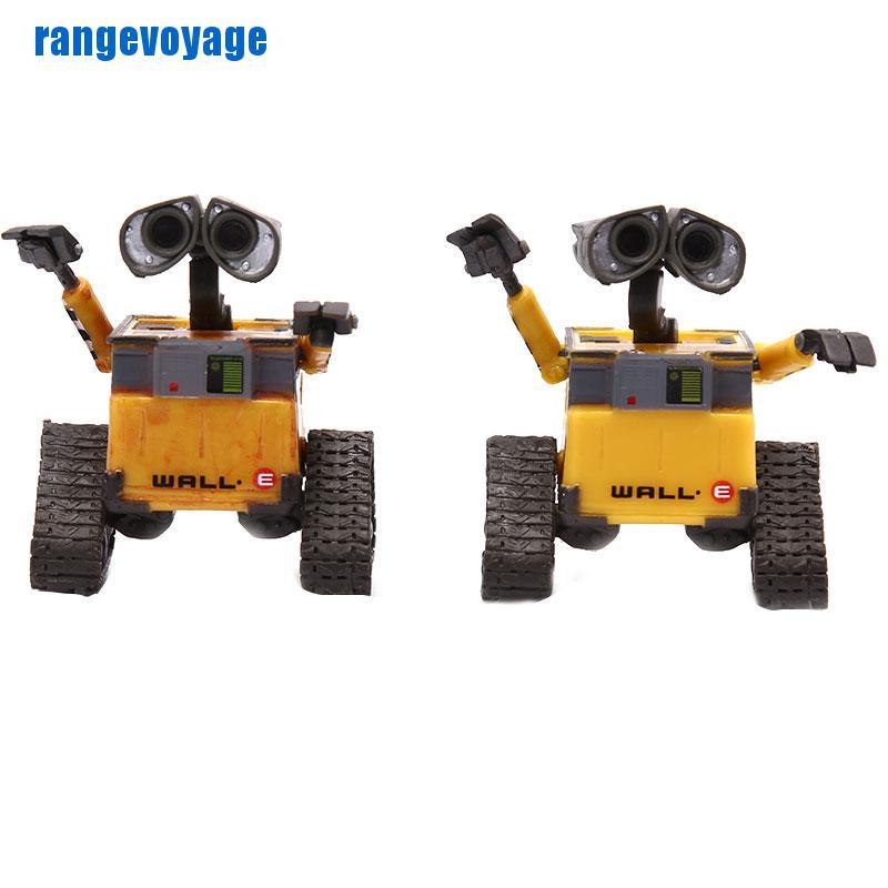 Mô Hình Đồ Chơi Nhân Vật Wall-e Robot Wall E & Eve Bằng Pvc