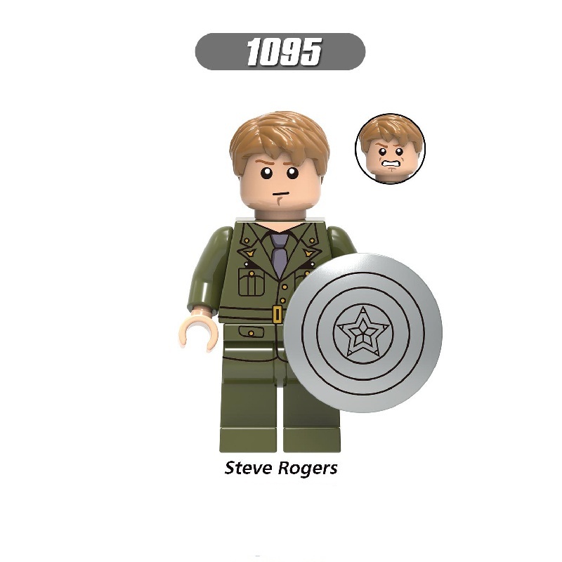 Bộ Lắp Ghép Lego Nhân Vật Captain America Marvel
