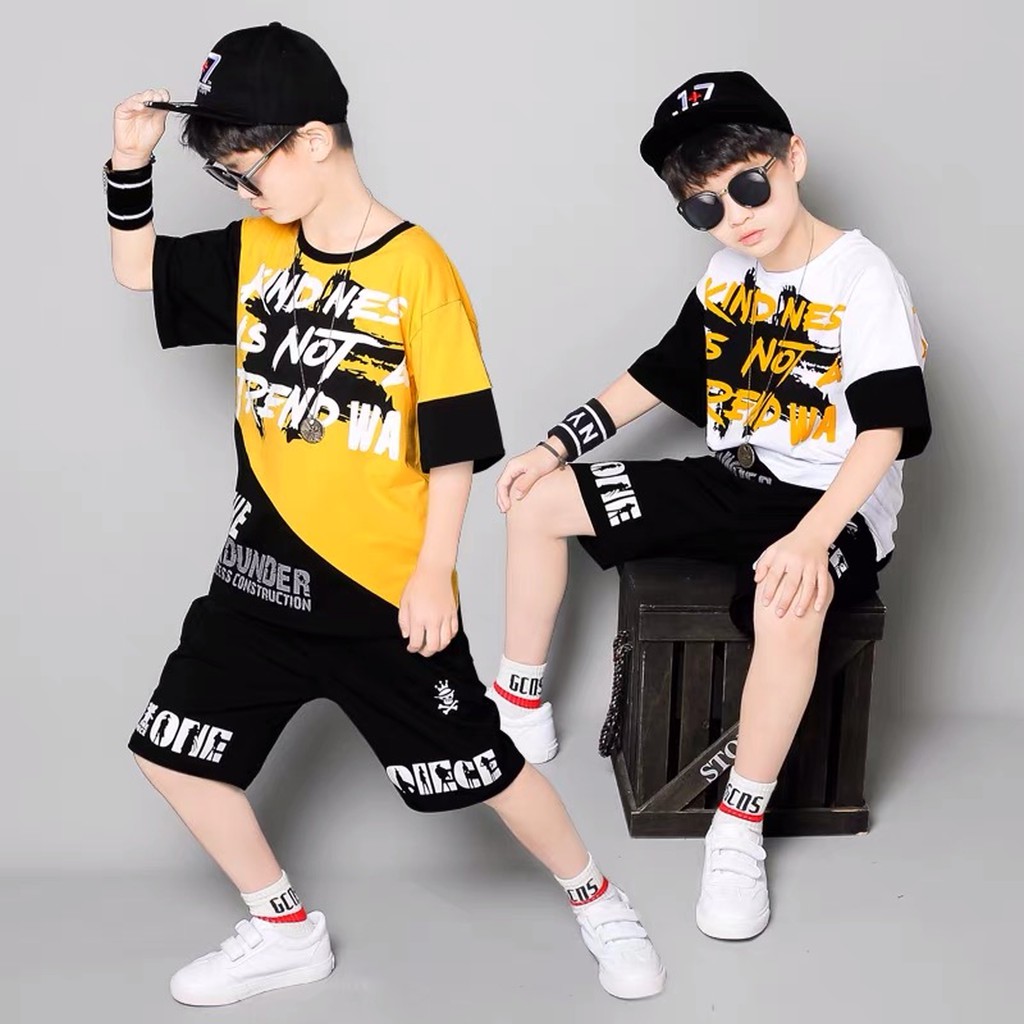 đồ bộ hàng việt nam xuất khẩu  bé trai,set đồ mùa hè bé trai, chất liệu thun thoáng mát, phong cách hiphop cực chất