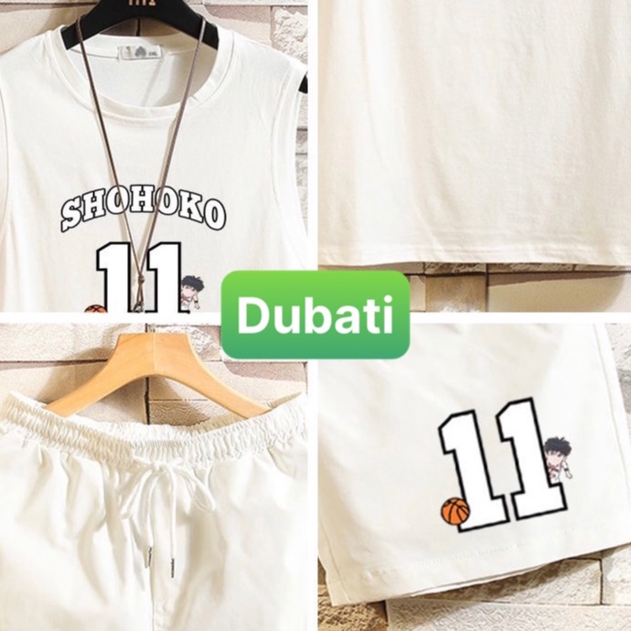 ĐỒ BỘ THỂ THAO BAO LỖ SỐ 11 SHOHOKO VẢI SIÊU THOÁNG MÁT PHONG CÁCH HOT TREND MÙA HÈ - DUBATI FASHION