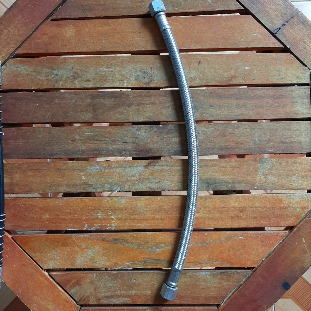ỐNG DẪN KHÍ MÁY NÉN KHÍ KHÔNG DẦU REN TRONG 13MM / ỐNG INOX NÉN KHÍ KHÔNG DẦU