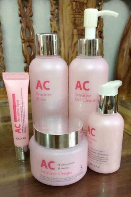 - Kem Dưỡng Da Cao Cấp  AC Sensitive Cream SKINAZ Hàn Quốc -