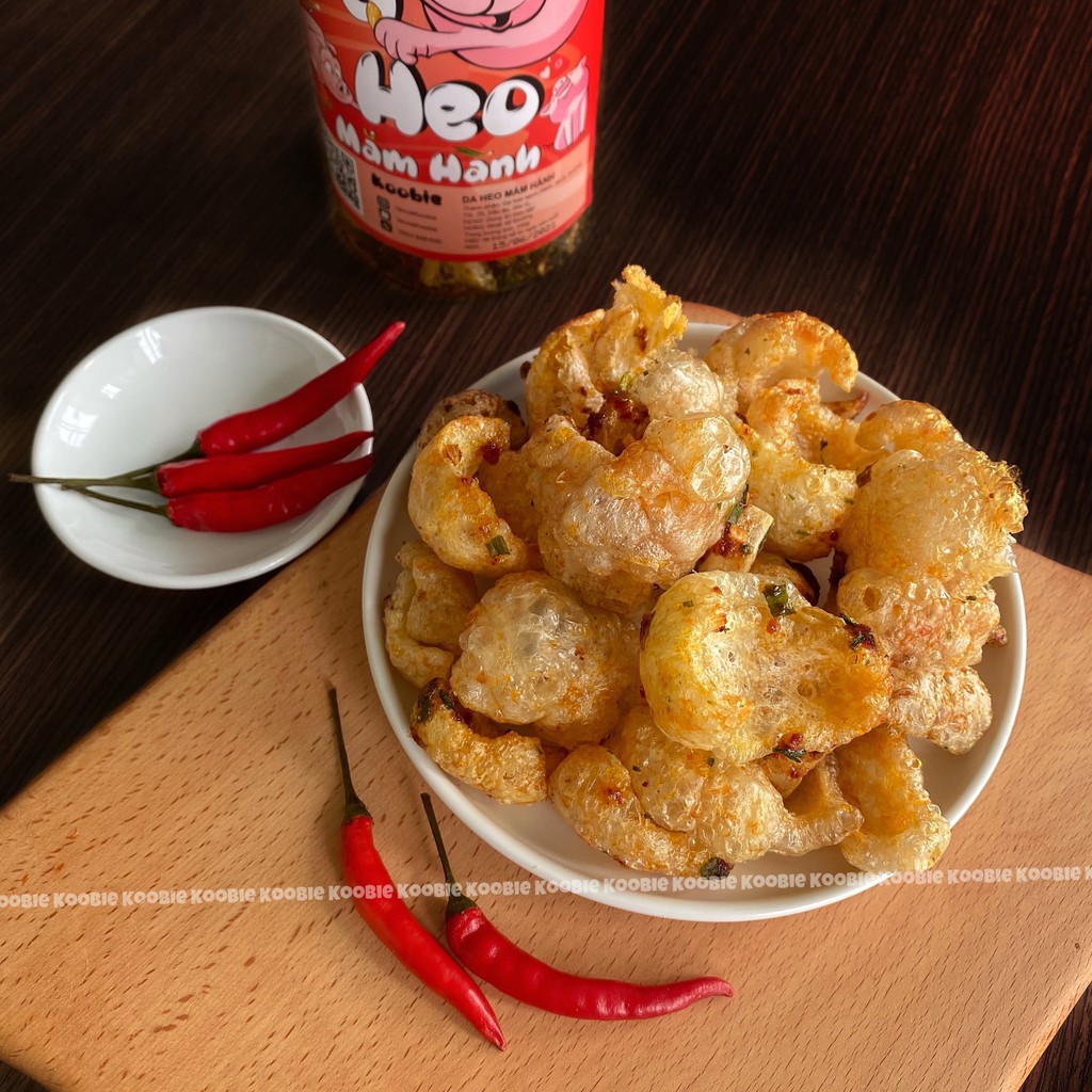 Da heo mắm hành Koobie 150g, đồ ăn vặt ngon an toàn vệ sinh, giao hàng siêu tốc | BigBuy360 - bigbuy360.vn