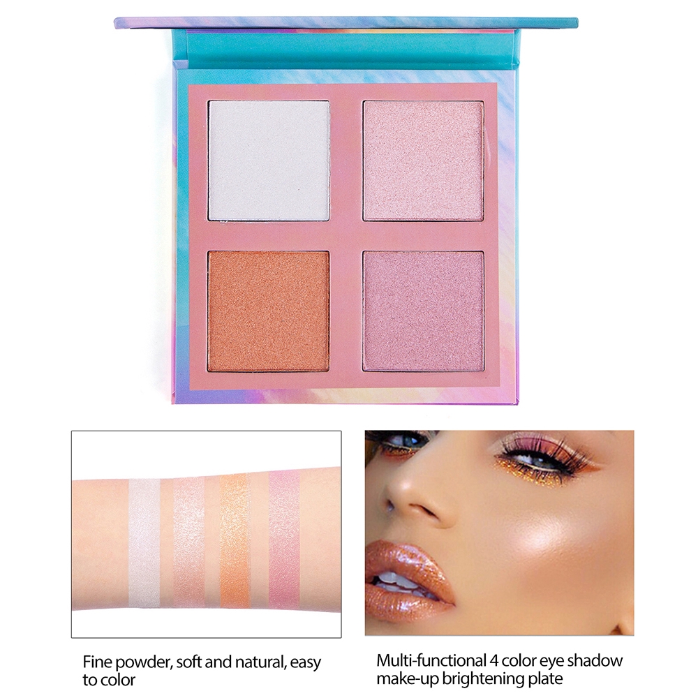 [Hàng mới về] Bảng phấn bắt sáng chuyên nghiệp gồm 4 màu tiện dụng thương hiệu SHOPANTS | BigBuy360 - bigbuy360.vn