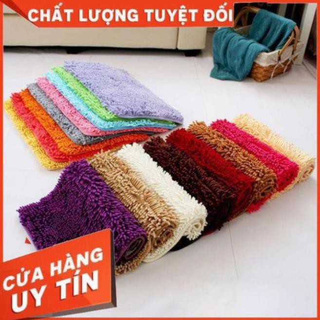 [HOT] Thảm Chùi Chân San Hô Đinh [Xả Kho] Siêu Thấm Nước,Chống Trơn Trượt Kích Thước 40cm x 60cm (Màu Ngẫu Nhiên)