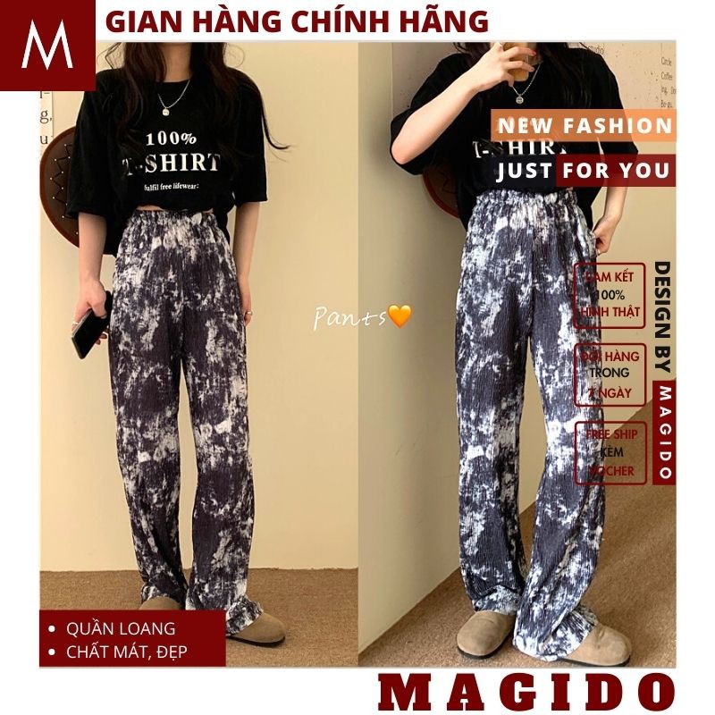 quần loang unisex 💚quần jogger loang nữ cực xinh, phong cách hiphop hiện đại cực xute MAGIDO-(KÈM QUÀ TẶNG +ẢNH THẬT)