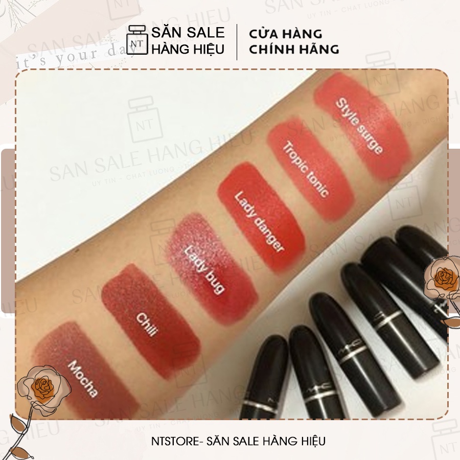 Son Mac Lady Bug - Màu đỏ hồng 510 tươi trẻ, sang trọng