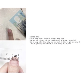 Nail box , móng up kèm nơ đơn giản