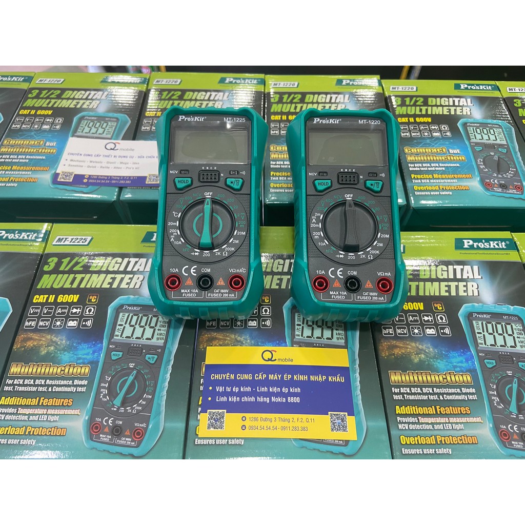 Đồng hồ đo Pro'skit MT-1225