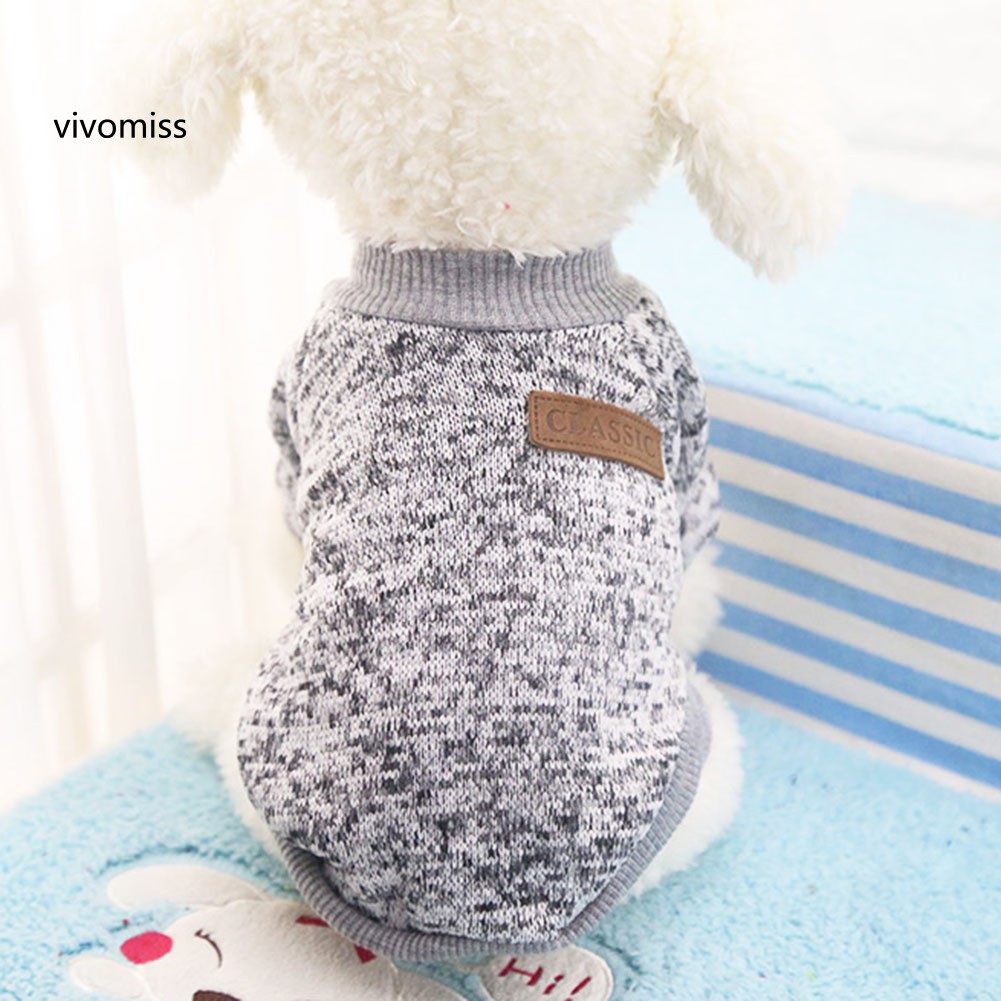 Áo Len Giữ Ấm Cho Thú Cưng