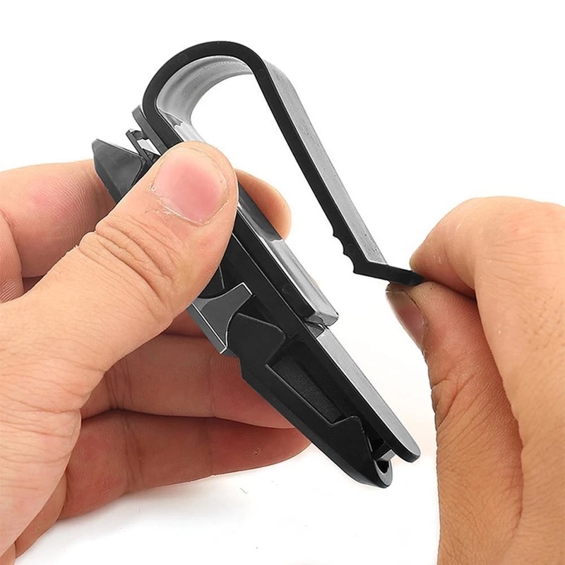 Tấm Che Nắng ABS 180 Độ Dành Cho Xe Hơi° Kẹp Giữ Mắt Kính / Thẻ Đa Năng Kèm Kẹp Xốp Tiện Dụng