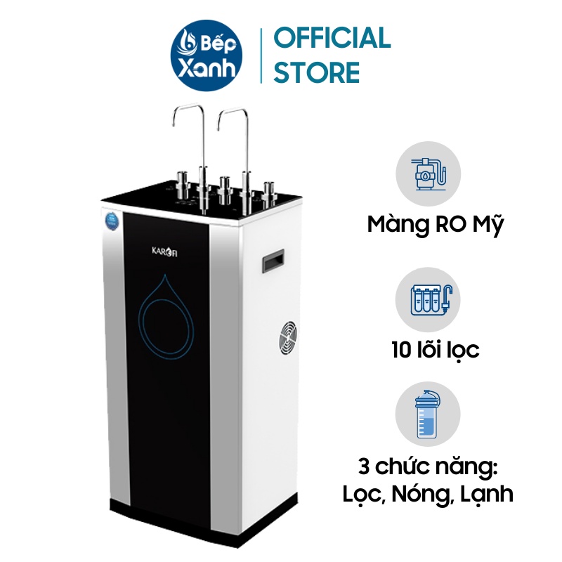 [FREESHIP HCM] Máy Lọc Nước Nóng Lạnh Karofi KAD-D50 - 10 Lõi Lọc - Bảo Hành 3 Năm