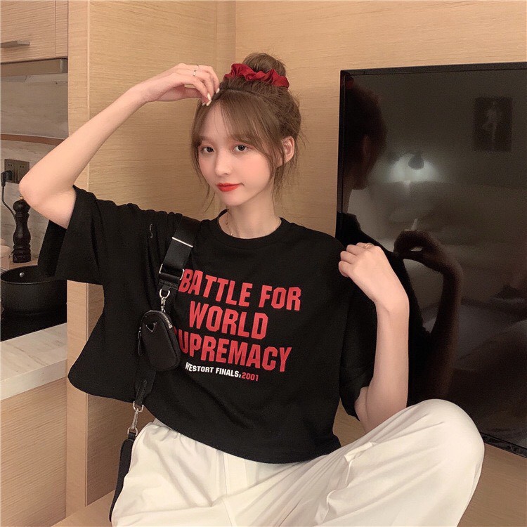 🎀🌽 ÁO THUN CROPTOP 🙂💖😌 TAY LỠ ( AT56) | BigBuy360 - bigbuy360.vn