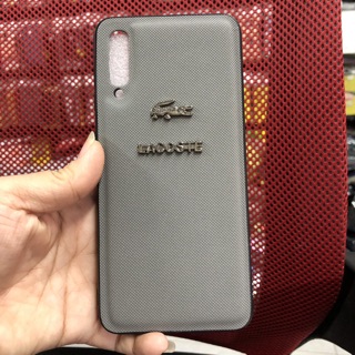 Ốp lưng samsung A50 dẻo gắn logo