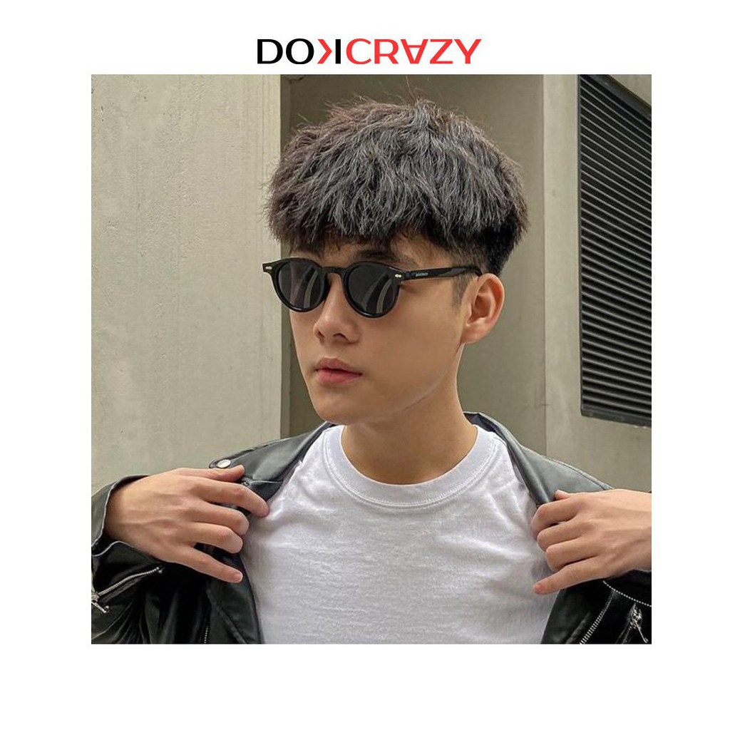 Kính mát tròn cao cấp MORO local brand DOKCRAZY thời trang nam nữ mắt râm phân cực chống tia UV style retro trendy | BigBuy360 - bigbuy360.vn