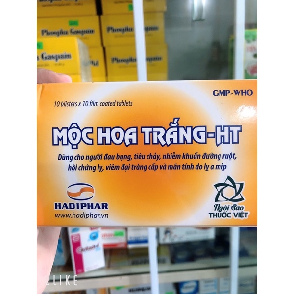 Berberin hỗ trợ tiêu chảy, rối loạn tiêu hoá, đau bụng lọ 80 viên