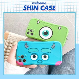 Ốp lưng iphone Mike & Sulley IMD viền cong dày dặn 6/6plus/6s/6splus/7/7plus/8/8plus/x/xs/11/12/13/14/pro/max/promax
