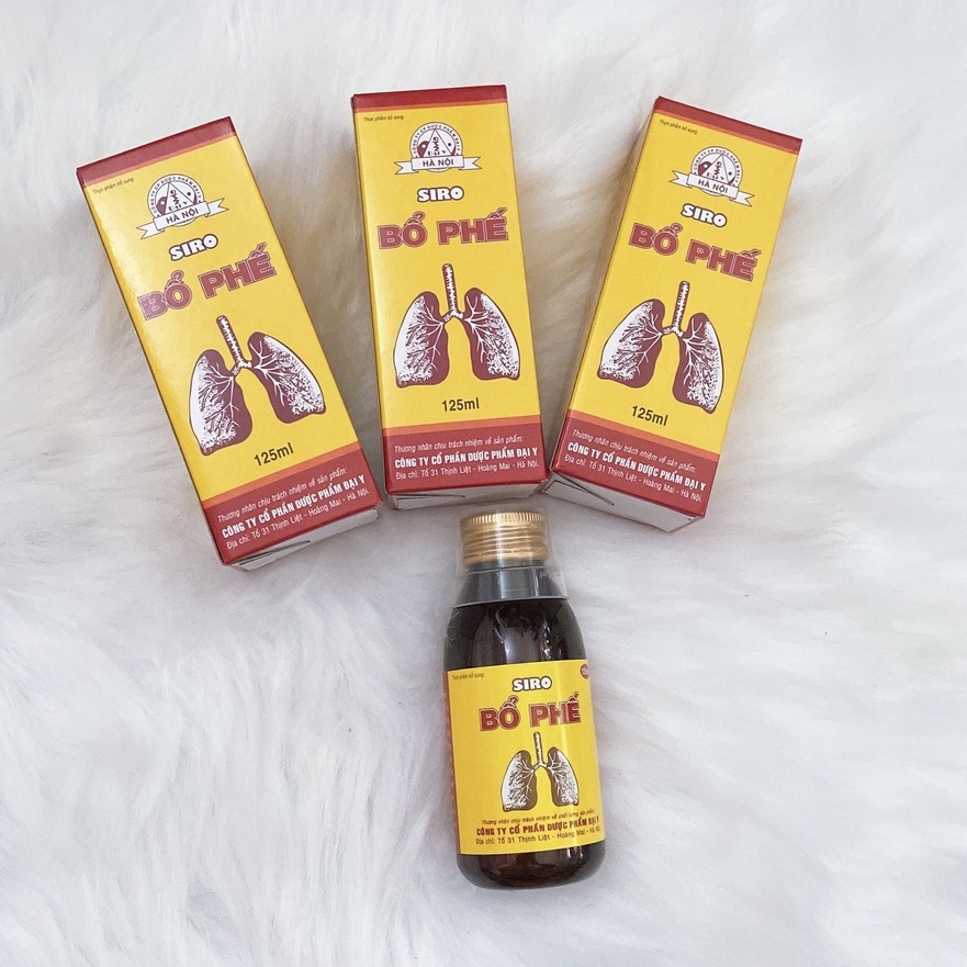 Bổ Phế Siro Giúp Giảm Ho Long Đờm
