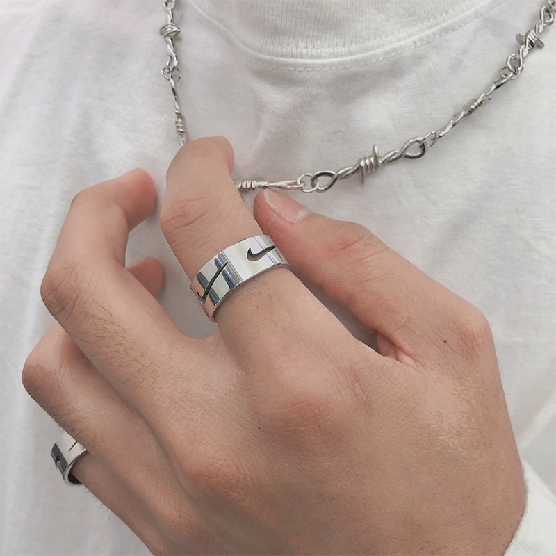 Nhẫn Đeo Tay Kiểu Dáng Đơn Giản Thời Trang Dành Cho Cả Nam Và Nữ