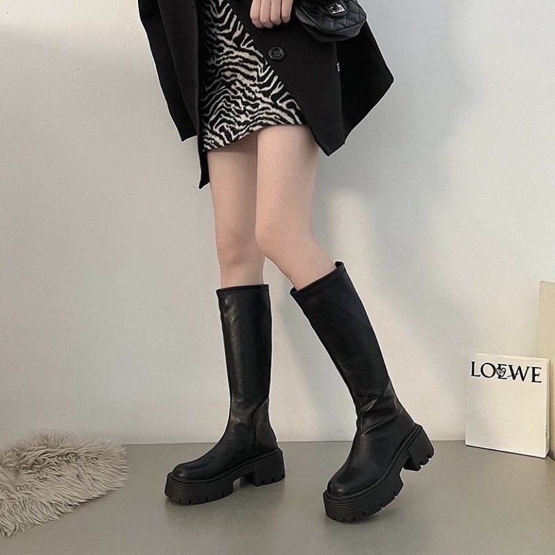 BỐT ĐÙI ULZZANG B37 ĐẾ CAO 5CM