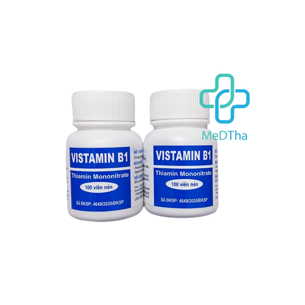 VISTAMIN B1 - Bổ sung Vitamin B1 cho cơ thể, hỗ trợ cải thiện tình trạng thiếu vitamin Dược Đại Uy [Chính hãng]