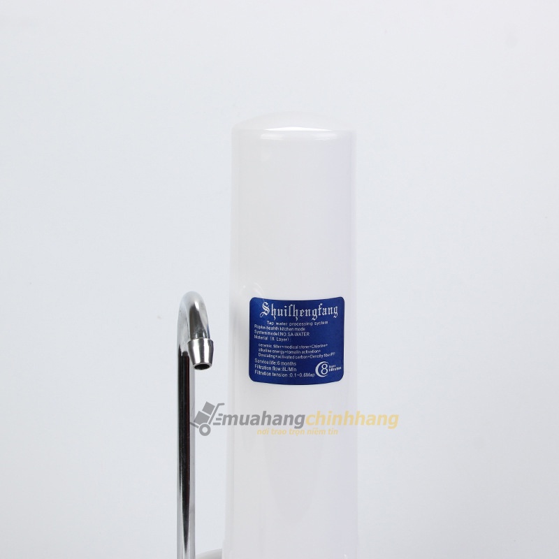 Đầu lọc nước tại vòi, máy lọc nước mini lắp đặt trực tiếp đầu vòi, tiện lợi, sang trọng