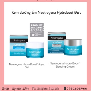 Kem dưỡng Neutrogena Hydroboot bản Đức