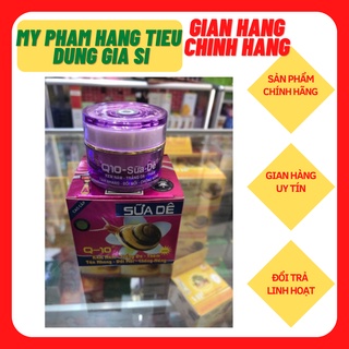 Kem q10 nám siêu trắng chống nhăn tàn nhang đồi mồi chống nắng 18g 119k