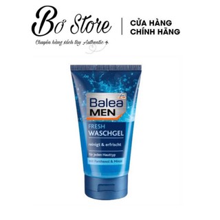 [NỘI ĐỊA ĐỨC] Sữa rửa mặt Balea Men Fresh làm sạc bụi bẩn và bã nhờn dư thừa trên da dành cho nam,150ml
