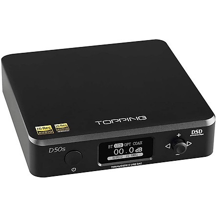 Bộ Giải Mã Amp Topping D50S - Bảo Hành Chính Hãng 12 Tháng