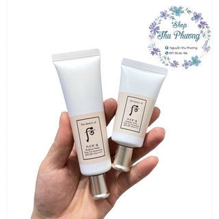 Tuyp kem chống nắng whoo trắng 50ml